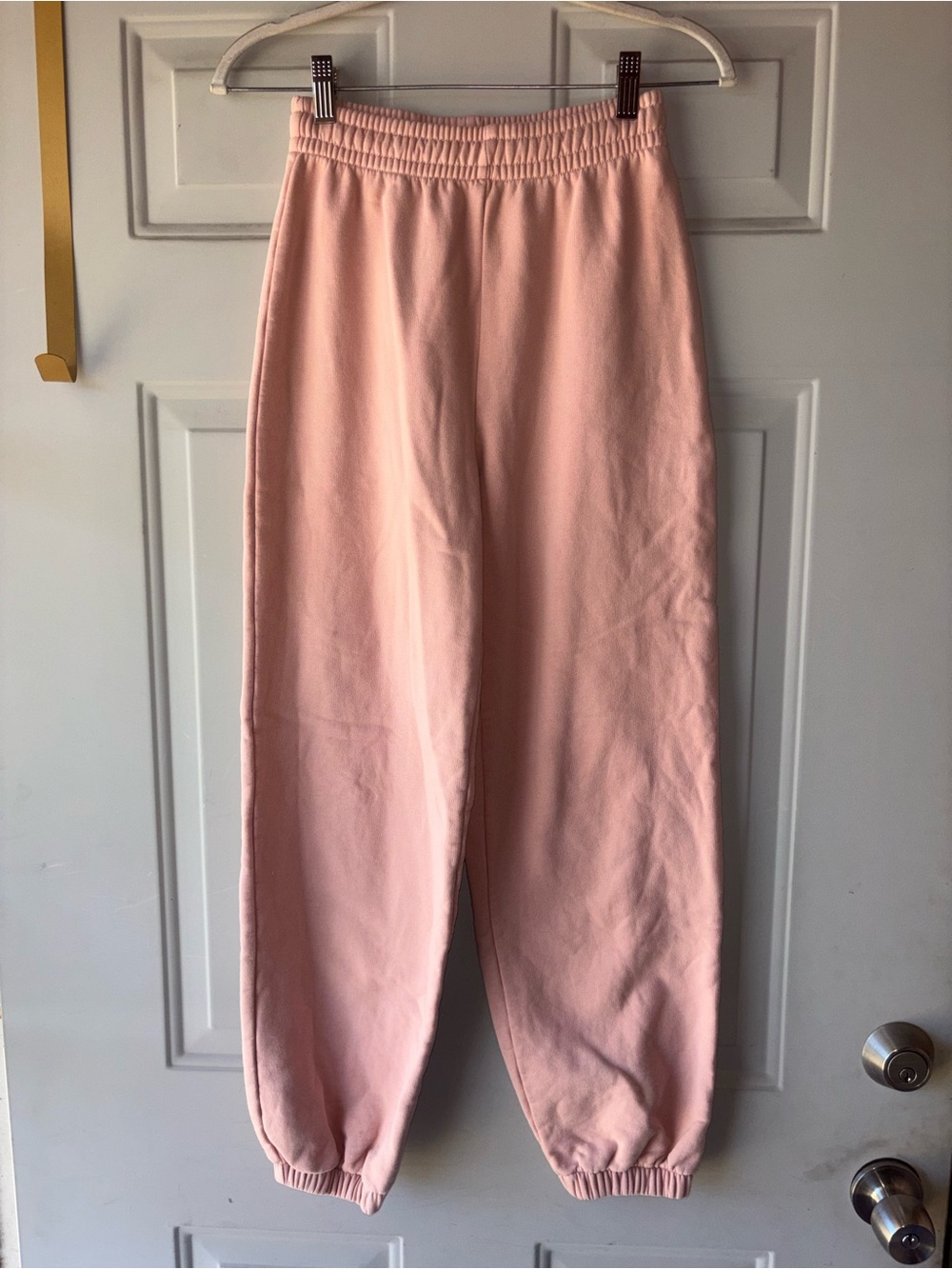 Reformation pink sweatpants joggers size S